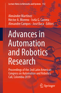 Vorderes Coverbild Advances in Automation and Robotics Research