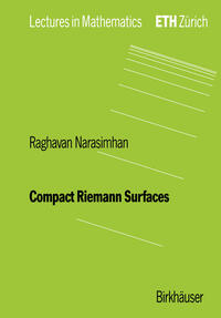 Vorderes Coverbild Compact Riemann Surfaces