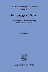 Vorderes Coverbild Leistung gegen Daten