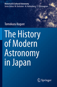 Vorderes Coverbild The History of Modern Astronomy in Japan