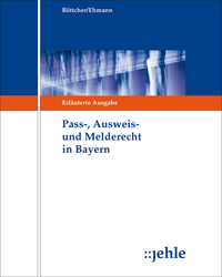 Vorderes Coverbild Pass-, Ausweis- und Melderecht in Bayern