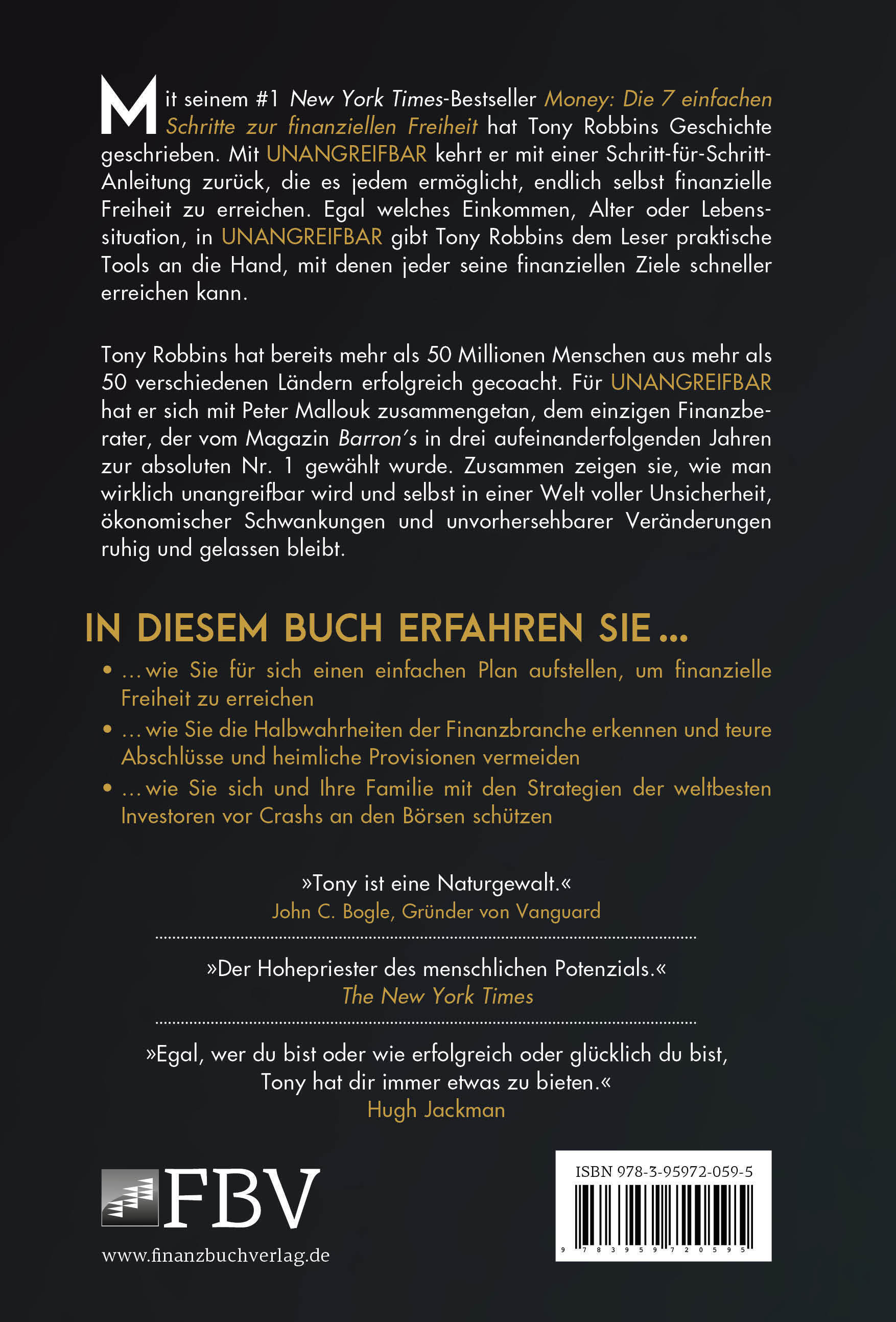 Rückseitencover UNANGREIFBAR
