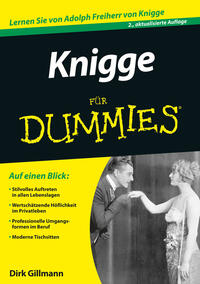 Vorderes Coverbild Knigge für Dummies