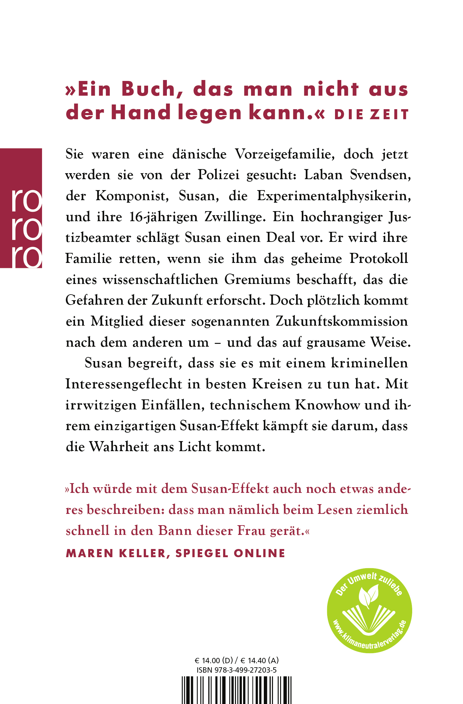 Rückseitencover Der Susan-Effekt