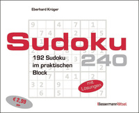 Vorderes Coverbild Sudokublock 240 (5 Exemplare à 2,99 €)