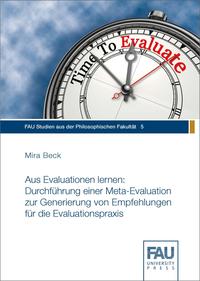 Vorderes Coverbild Aus Evaluationen lernen: Durchführung einer Meta-Evaluation zur Generierung von Empfehlungen für die Evaluationspraxis