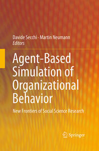 Vorderes Coverbild Agent-Based Simulation of Organizational Behavior