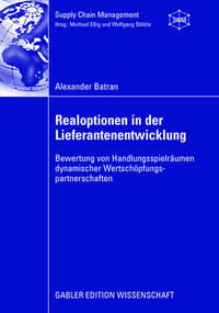 Vorderes Coverbild Realoptionen in der Lieferantenentwicklung