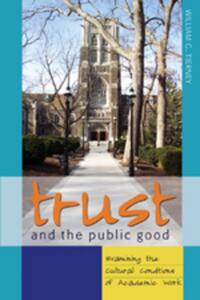 Vorderes Coverbild Trust and the Public Good