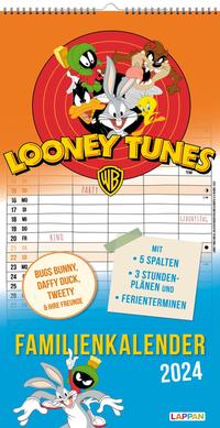 Vorderes Coverbild Looney Tunes Familienplaner 2024