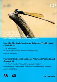 Vorderes Coverbild Faunistic Studies in South-East Asian and Pacific Island Odonata
