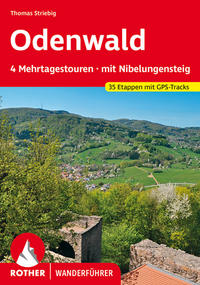 Vorderes Coverbild Odenwald Mehrtagestouren