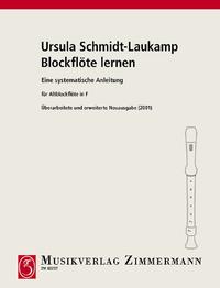 Vorderes Coverbild Blockflöte lernen