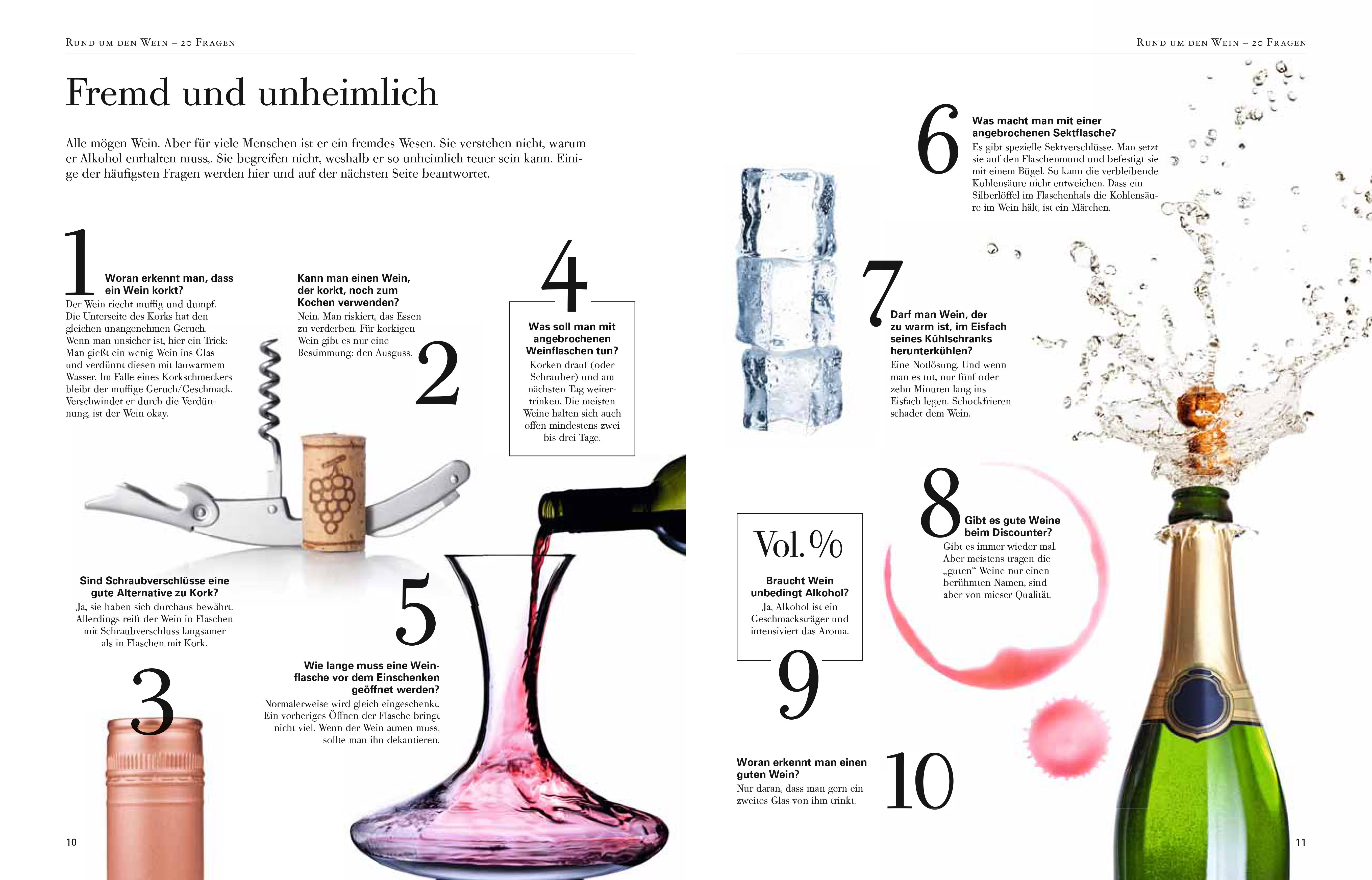 Beispielinhalt (Bild) Wein