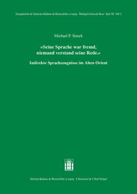 Vorderes Coverbild ‚Seine Sprache war fremd, niemand verstand seine Rede.‘