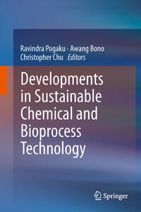Vorderes Coverbild Developments in Sustainable Chemical and Bioprocess Technology