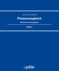 Vorderes Coverbild Finanzausgleich