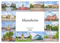 Vorderes Coverbild Mannheim Impressionen (Wandkalender 2026 DIN A3 quer), CALVENDO Monatskalender