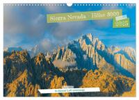 Vorderes Coverbild Sierra Nevada - Höhe 3000 (Wandkalender 2025 DIN A3 quer), CALVENDO Monatskalender