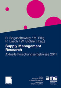 Vorderes Coverbild Supply Management Research