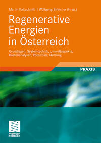 Vorderes Coverbild Regenerative Energien in Österreich