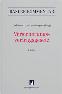 Vorderes Coverbild Versicherungsvertragsgesetz