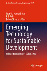 Vorderes Coverbild Emerging Technology for Sustainable Development