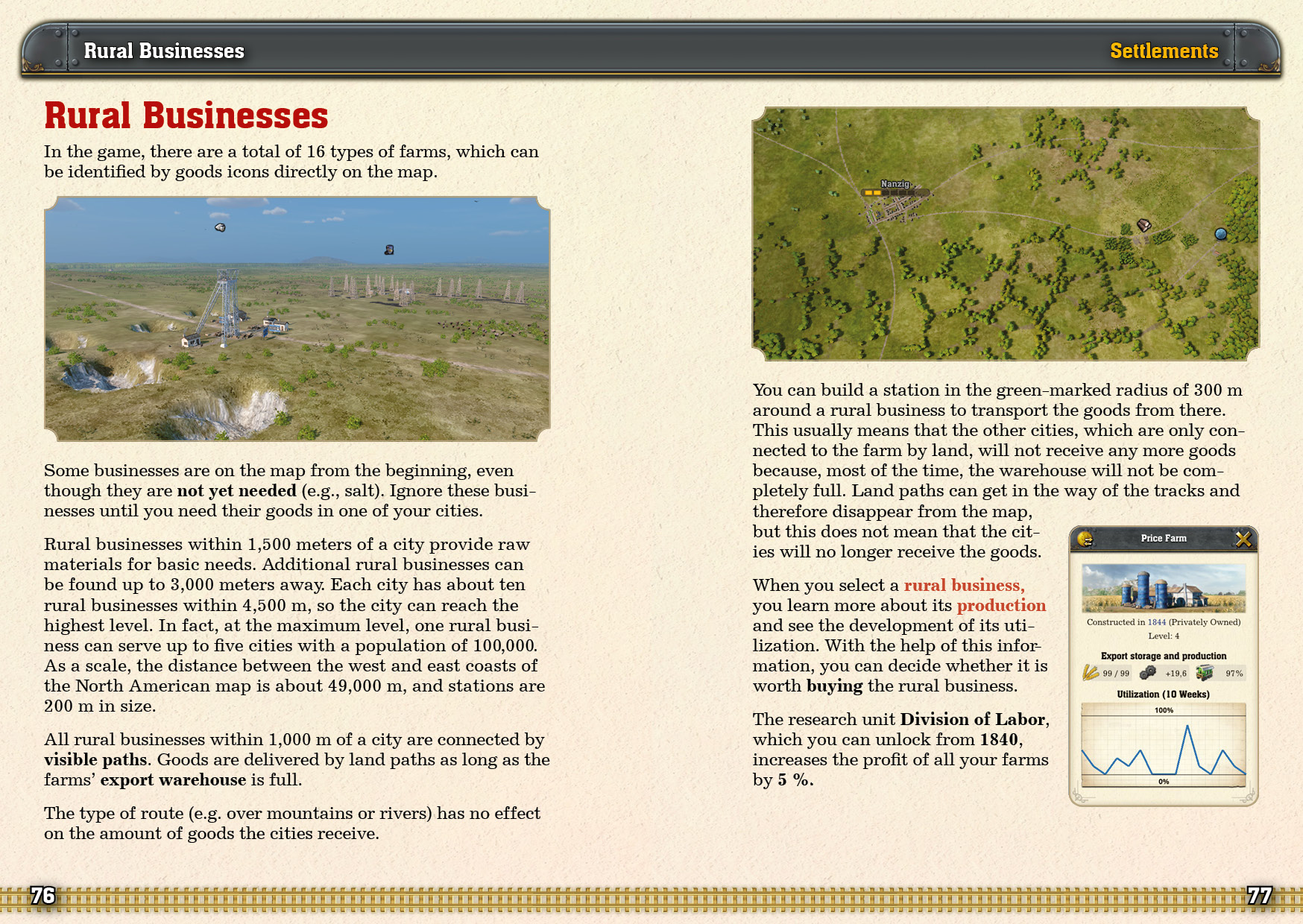 Beispielinhalt (Bild) Railway Empire 2: The Official Guides