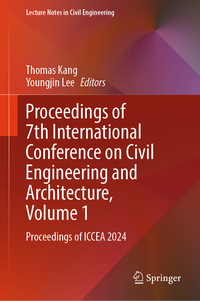 Vorderes Coverbild Proceedings of 7th International Conference on Civil Engineering and Architecture, Volume 1