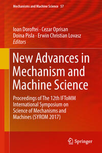 Vorderes Coverbild New Advances in Mechanism and Machine Science