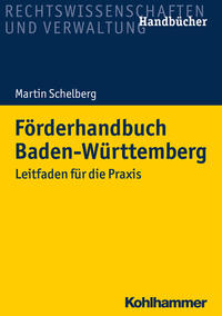Vorderes Coverbild Förderhandbuch Baden-Württemberg