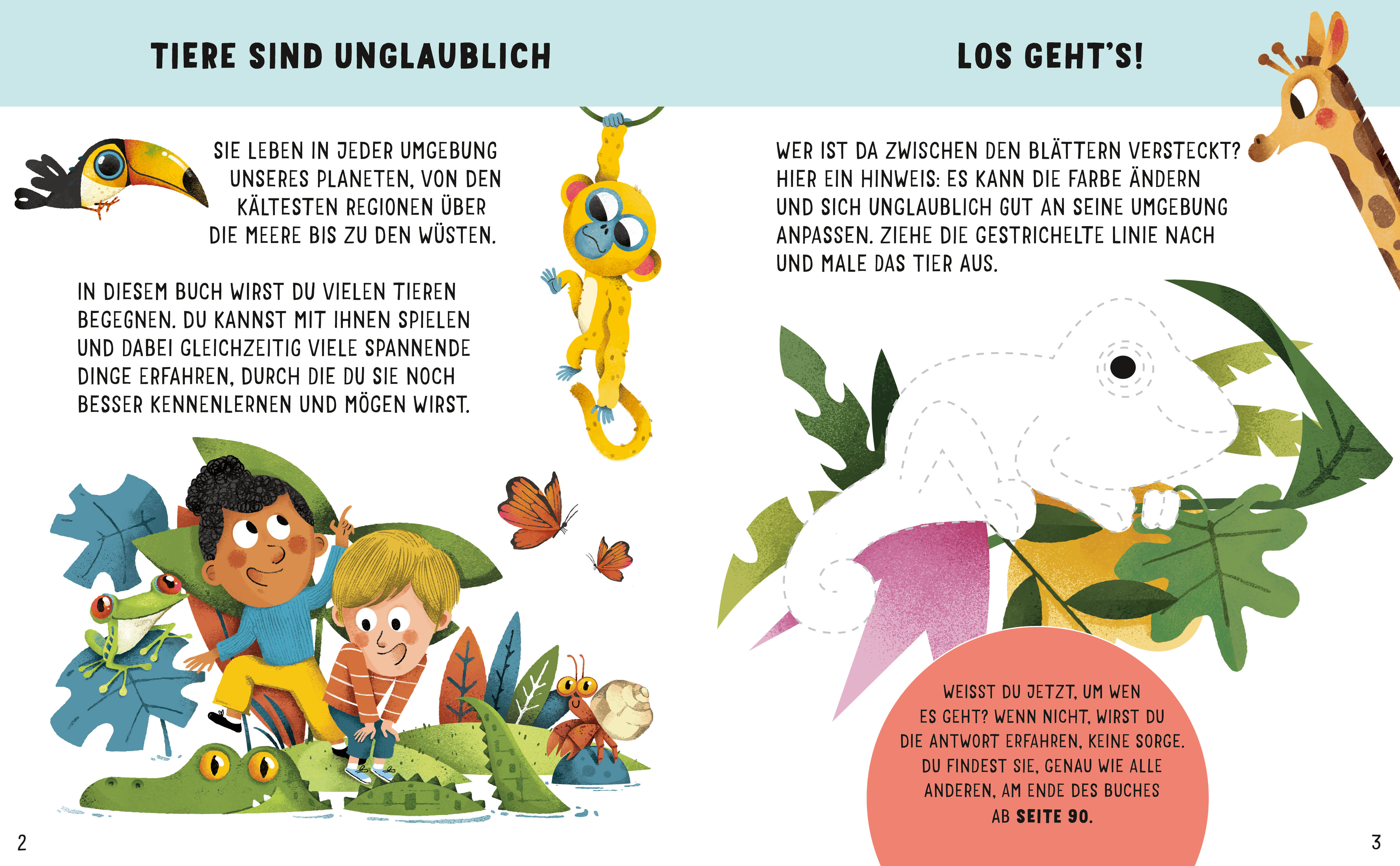 Beispielinhalt (Bild) Tiere