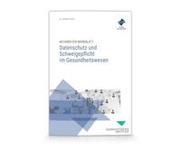 Vorderes Coverbild Mitarbeiter-Merkblatt Datenschutz und Schweigepflicht im Gesundheitswesen