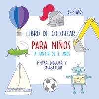 Vorderes Coverbild Libro de colorear para niños a partir de 2 años
