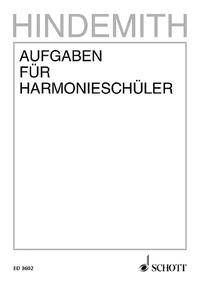 Vorderes Coverbild Aufgaben für Harmonieschüler