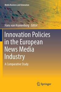 Vorderes Coverbild Innovation Policies in the European News Media Industry