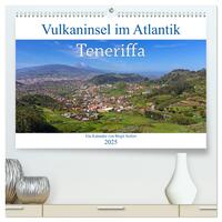 Vorderes Coverbild Vulkaninsel im Atlantik, Teneriffa (hochwertiger Premium Wandkalender 2025 DIN A2 quer), Kunstdruck in Hochglanz