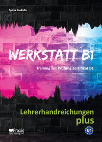 Vorderes Coverbild Werkstatt B1 - Lehrerhandreichungen plus