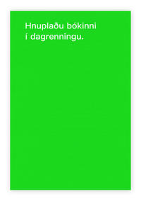 Vorderes Coverbild Hvernig hnupla skal bókum