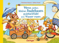 Vorderes Coverbild Wenn sieben kleine Badehasen quietschfidel ans Wasser rasen