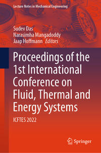 Vorderes Coverbild Proceedings of the 1st International Conference on Fluid, Thermal and Energy Systems