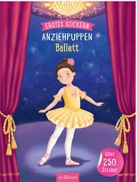 Vorderes Coverbild Erstes Stickern Anziehpuppen – Ballett