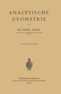 Vorderes Coverbild Analytische Geometrie