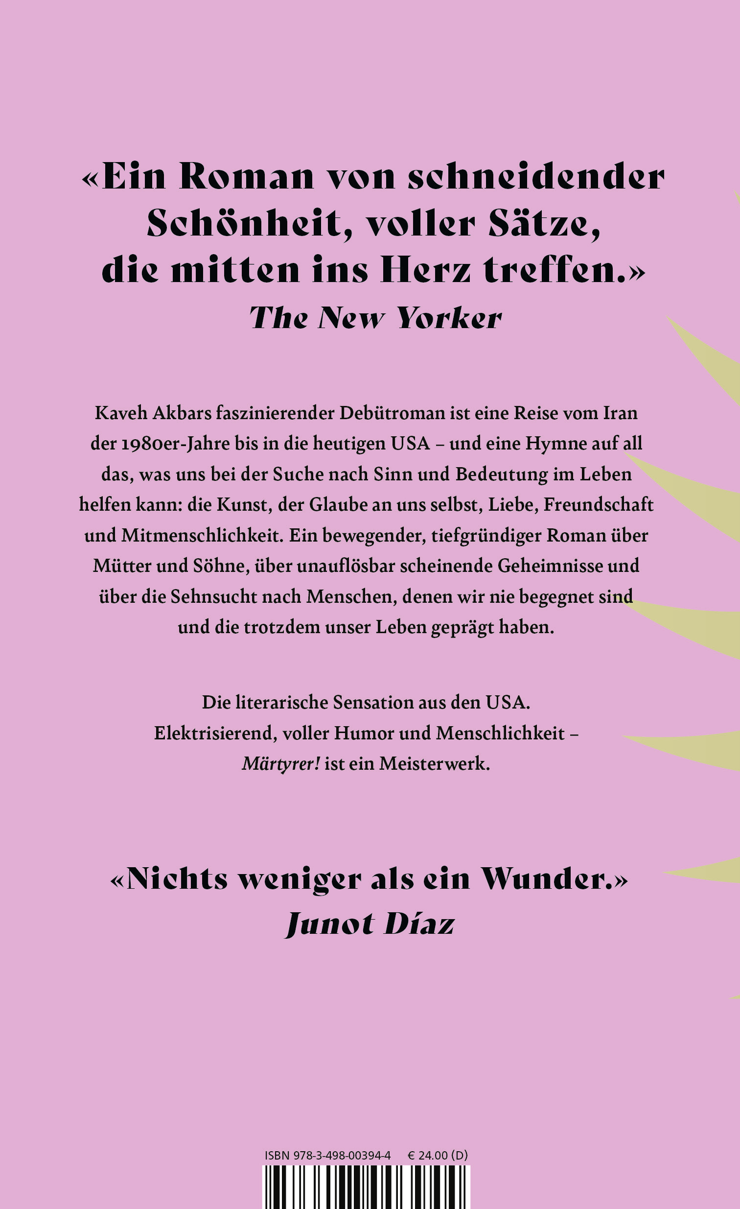 Rückseitencover Märtyrer!