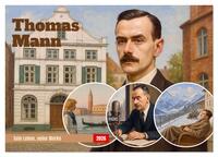 Vorderes Coverbild Thomas Mann. Sein Leben, seine Werke (Wandkalender 2026 DIN A3 quer), CALVENDO Monatskalender