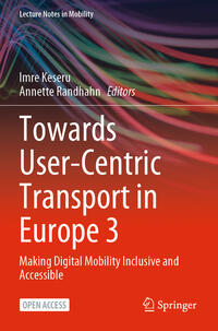 Vorderes Coverbild Towards User-Centric Transport in Europe 3
