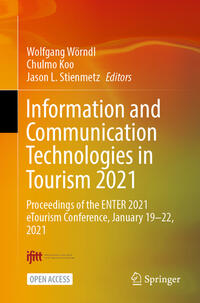 Vorderes Coverbild Information and Communication Technologies in Tourism 2021