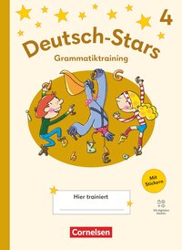 Vorderes Coverbild Deutsch-Stars - Grammatiktraining Ausgabe 2025 - 4. Schuljahr