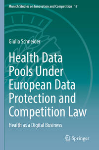 Vorderes Coverbild Health Data Pools Under European Data Protection and Competition Law