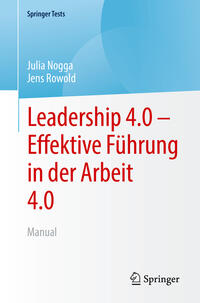 Vorderes Coverbild Leadership 4.0 – Effektive Führung in der Arbeit 4.0